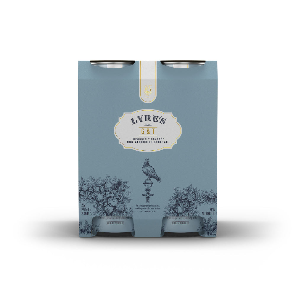 
                  
                    Lyres - Gin & Tonic 4 Pack, 250ml
                  
                