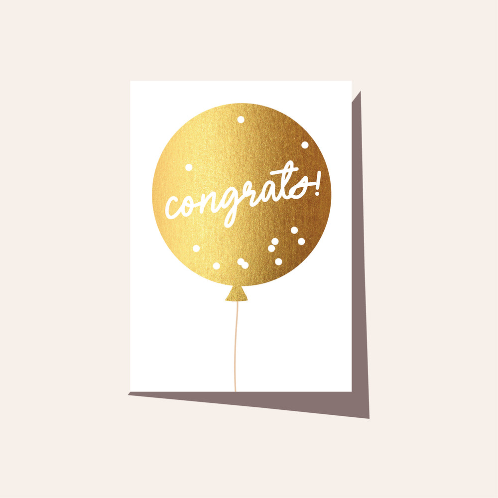 Gift Card - Congrats! Balloon