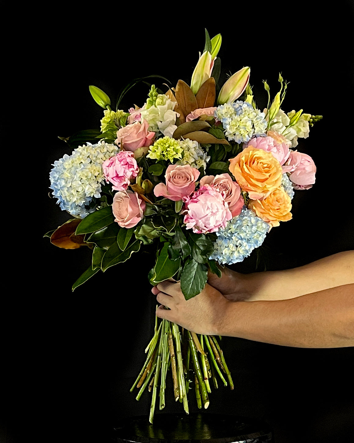 Hydrangea, Roses, Fresh Flowers