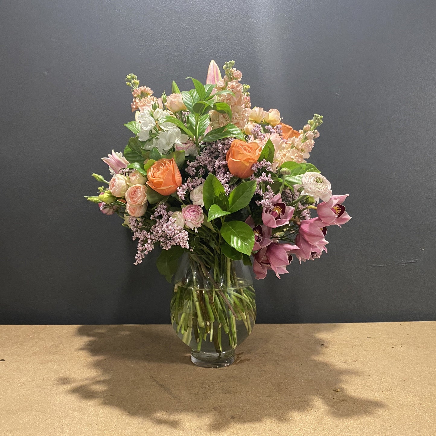 Same day flower delivery order