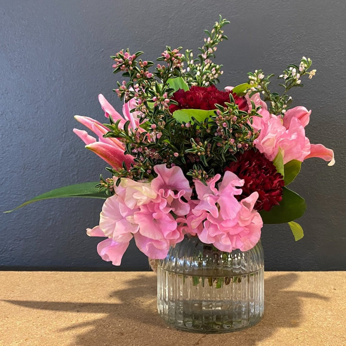 Pink Flowers, Purple Flowers for same day delivery Sydney