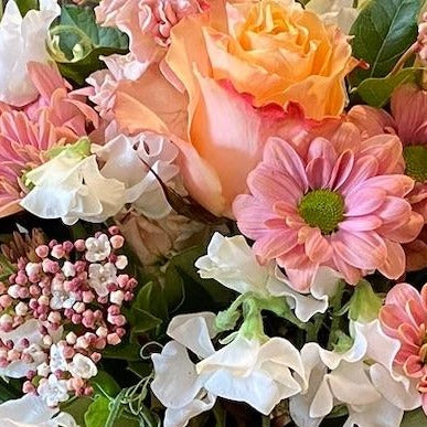 Close up of the posy - medium soft and pretty