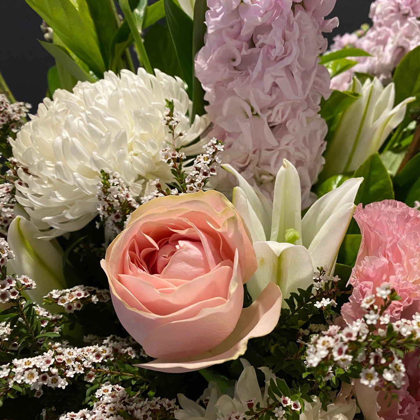Rose and Chrysanthemum Flowers