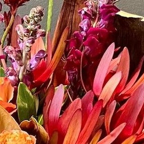 This is a super lux native themed bunch which has imported roses and local grown stock blooms.