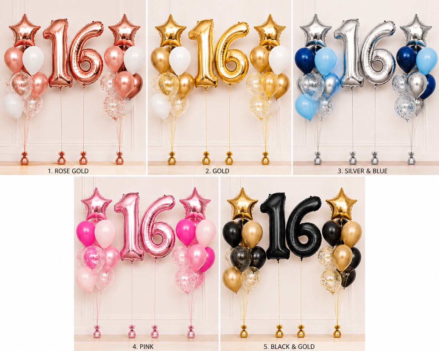 
                  
                    Birthday Star- Various colours
                  
                